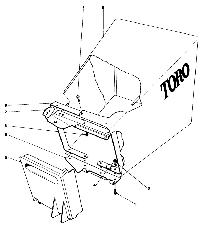 Grass Bag Assembly