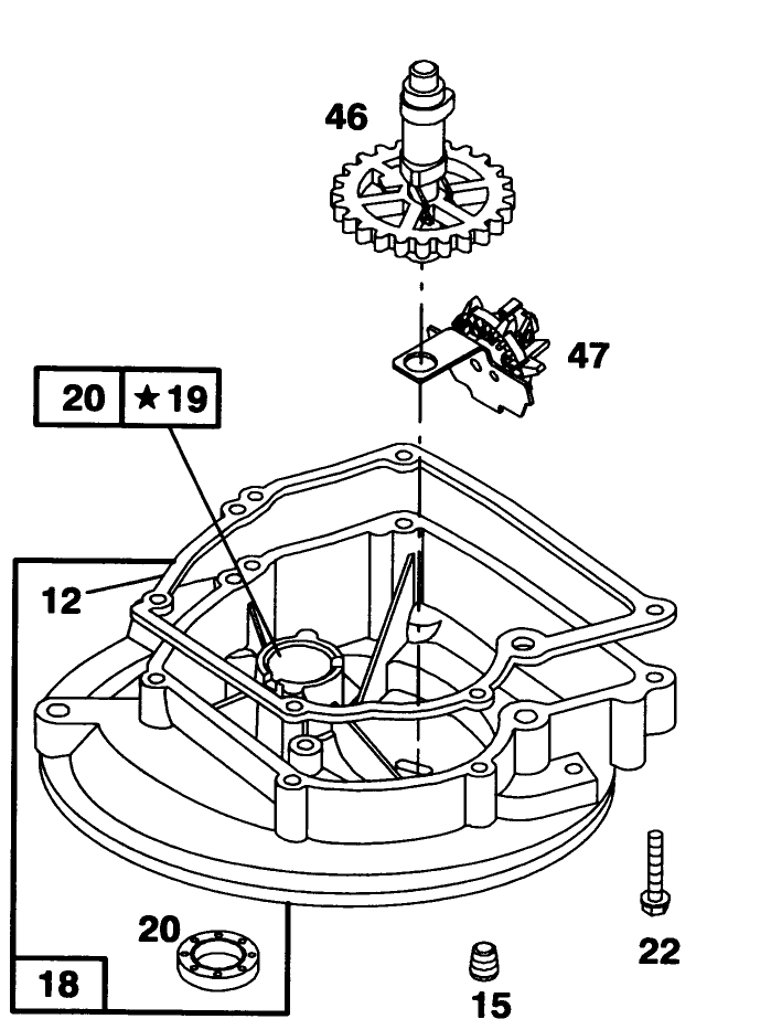 Engine Briggs and Stratton Model 95902 3154 01