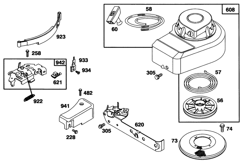 Engine Briggs and Stratton Model 95902 3154 01
