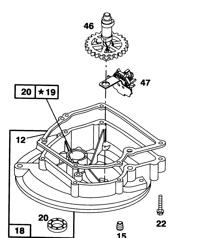 Engine Briggs and Stratton Model 95902 3154 01