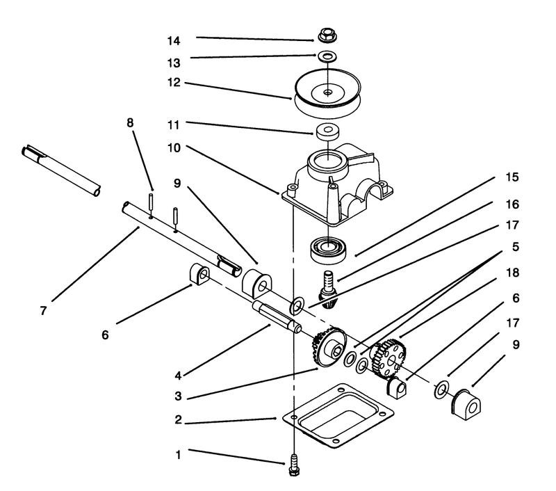 Gear Case Assembly