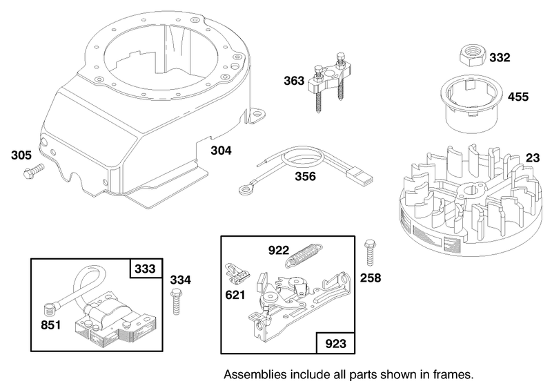 Engine Briggs and Stratton Model 124702 3115 01