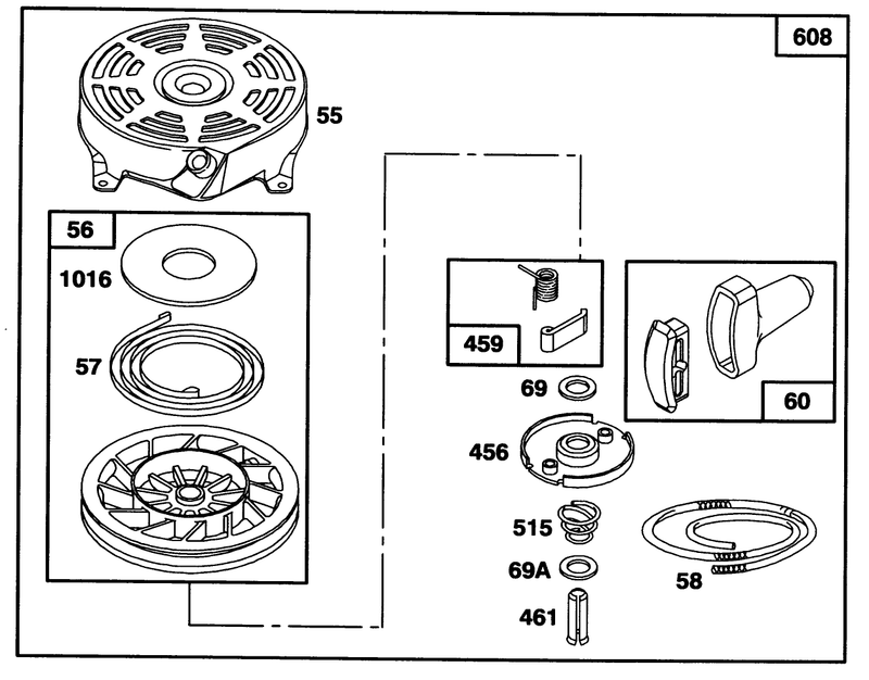 Engine Briggs and Stratton Model 124702 3115 01