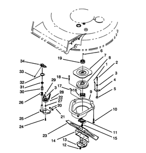 Blade Brake Clutch Assembly
