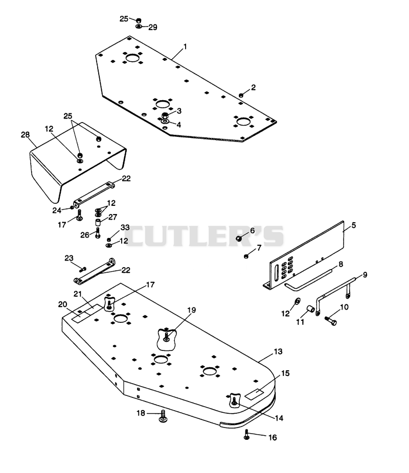 MOWER FRAME 2
