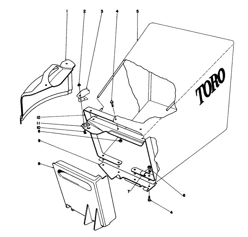 Grass Bag Assembly