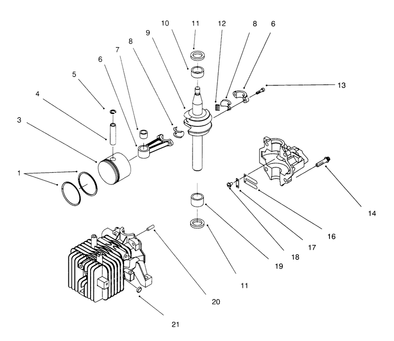 Block Assembly model No 20441 Only