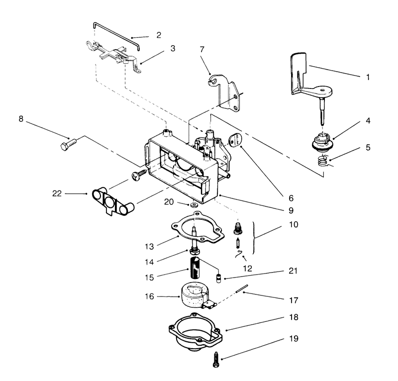 Carburetor Assembly model No 20441 Only