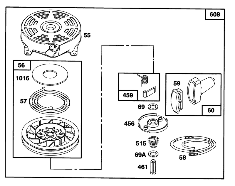 Engine Briggs and Stratton Model 127802 0640 01