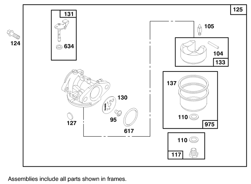 Engine Briggs and Stratton Model 12f802 1750 A1