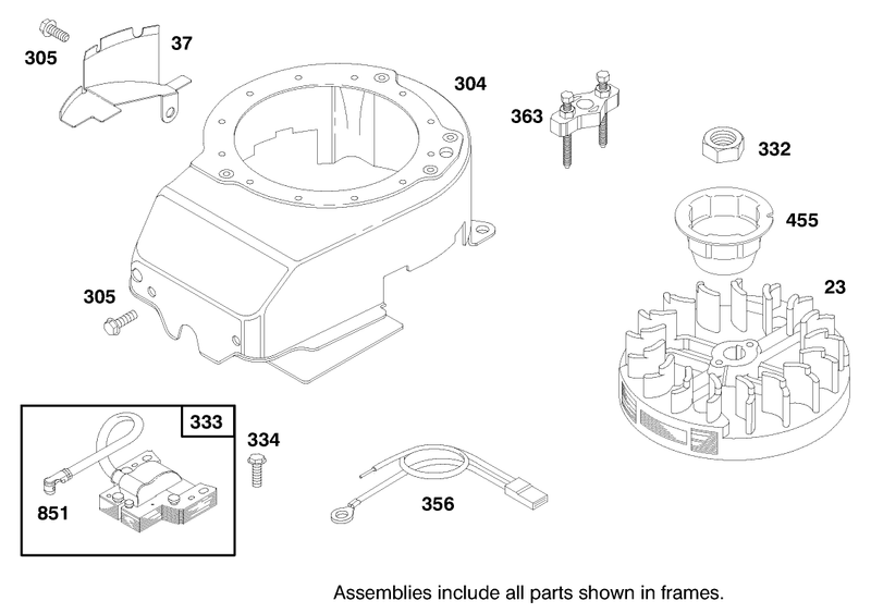 Engine Briggs and Stratton Model 12f802 1750 A1