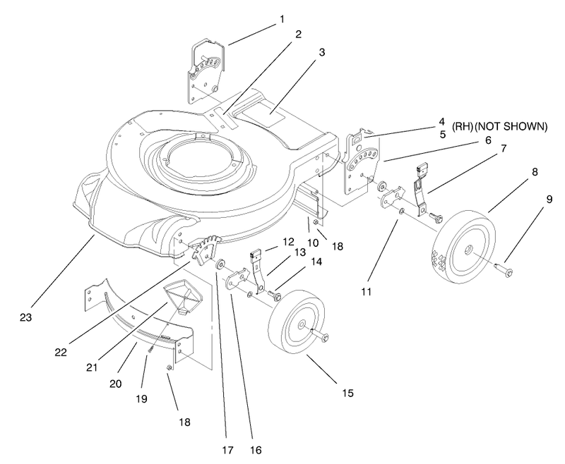 Housing and Wheel Assembly