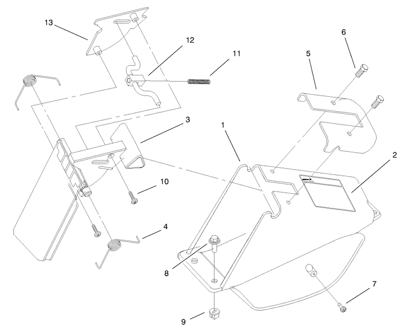 Discharge Chute Assembly model No 20458 Only