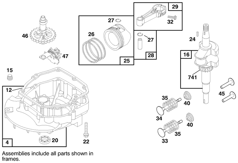 Engine Briggs and Stratton Model 12h802 0658 01