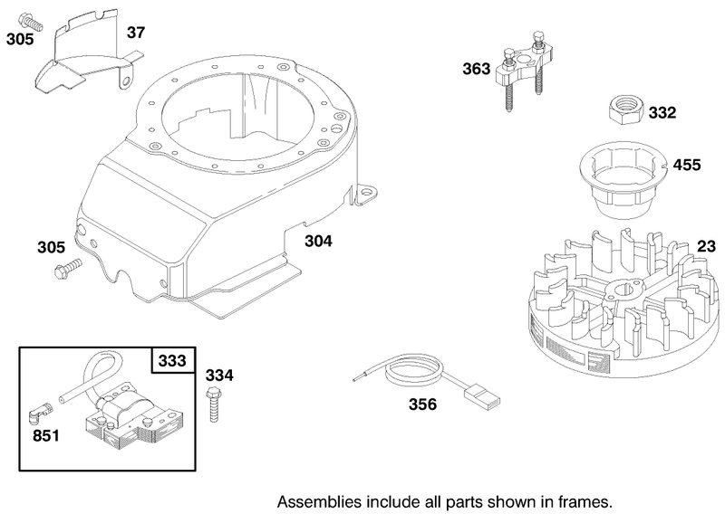 Engine Briggs and Stratton Model 12h802 0658 01