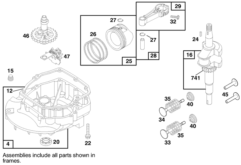 Engine Briggs and Stratton Model 12f802 0650 01