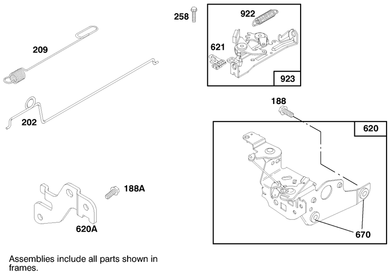 Engine Briggs and Stratton Model 12f802 0650 01
