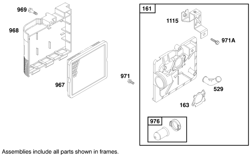 Engine Briggs and Stratton Model 12f802 1750 E1