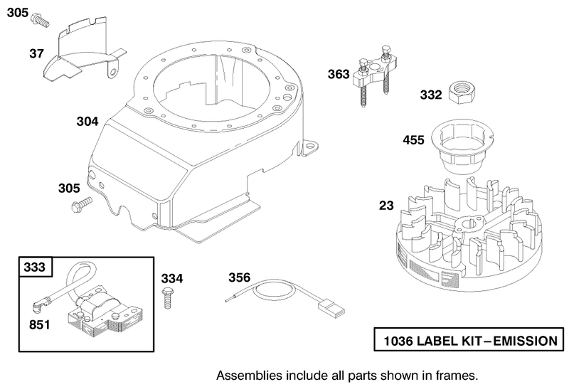 Engine Briggs and Stratton Model 12f802 1750 E1
