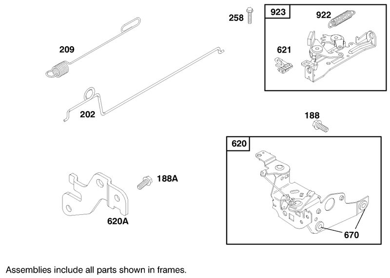 Engine Briggs and Stratton Model 12h802 1758 E1