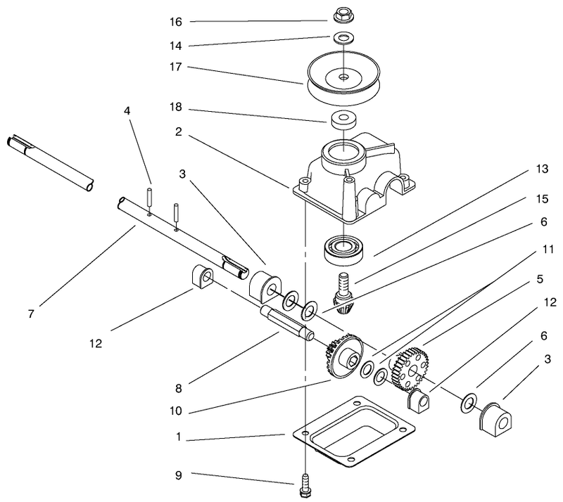 Gear Case Assembly