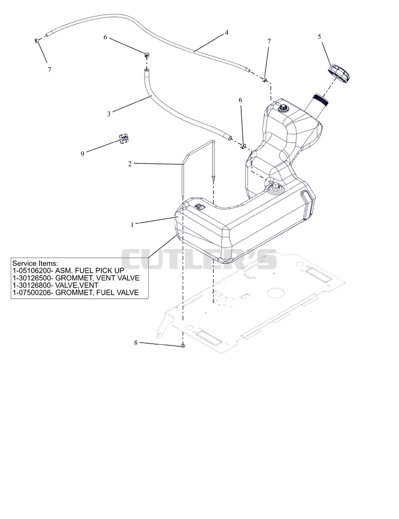 Fuel System - Kawasaki