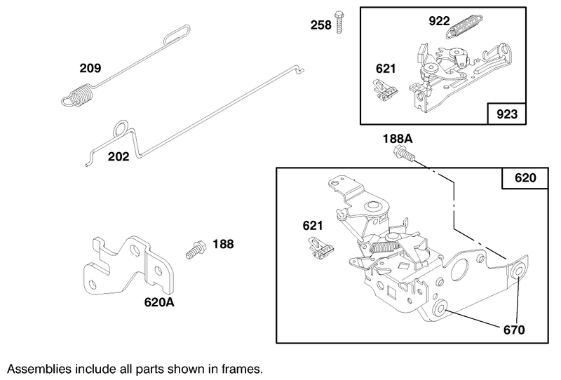 Engine Briggs and Stratton Model 12h802 1758 A1