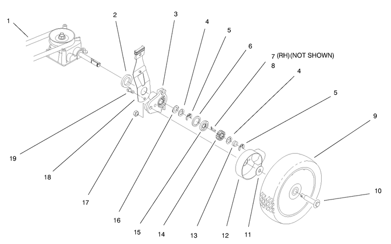 Gearcase and Wheel Assembly