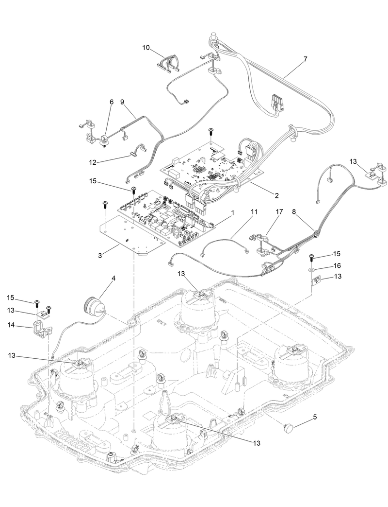 Upper Chassis Wiring Assembly