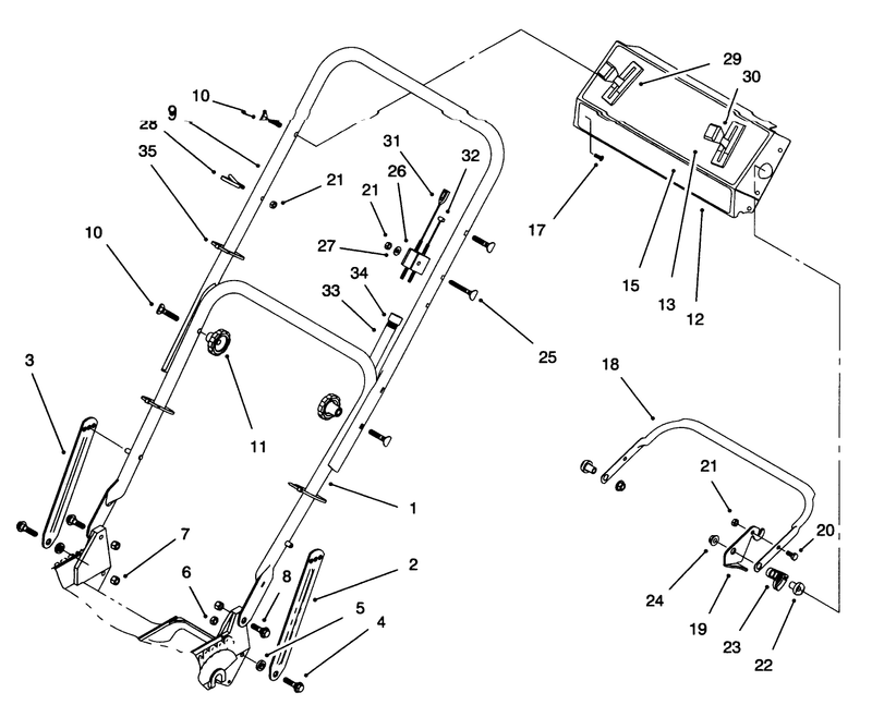 Handle Assembly model No 20462 Only