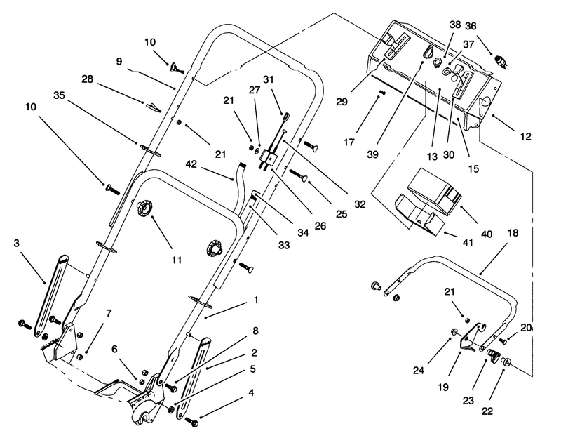 Handle Assembly model No 20463 Only