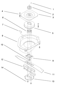 Blade Brake Clutch Assembly