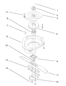 Blade Brake Clutch Assembly