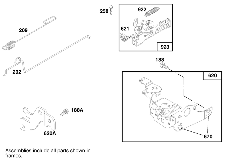 Engine Briggs and Stratton Model 12h802 0658 01