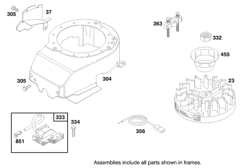 Engine Briggs and Stratton Model 12h802 0658 01