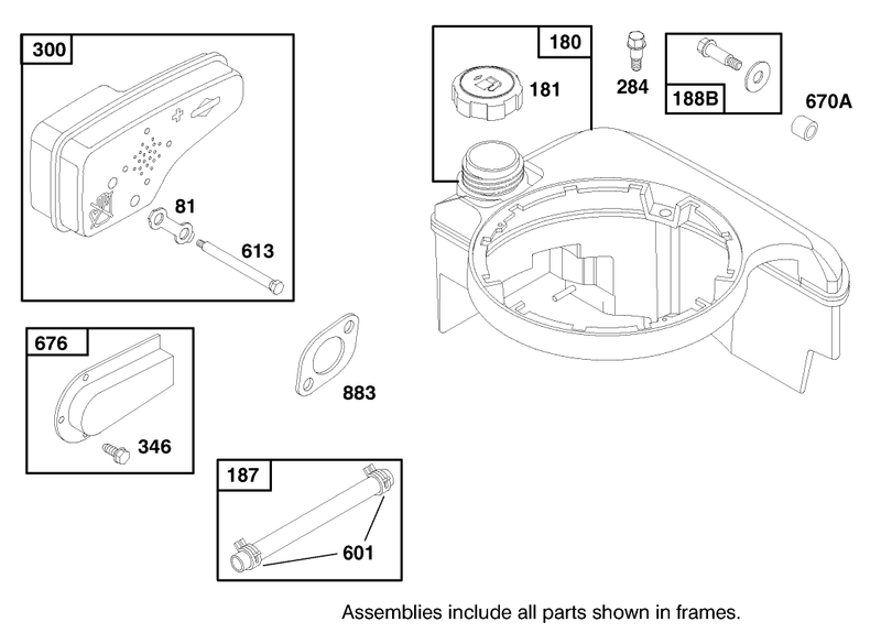 Engine Briggs and Stratton Model 12h802 0658 01
