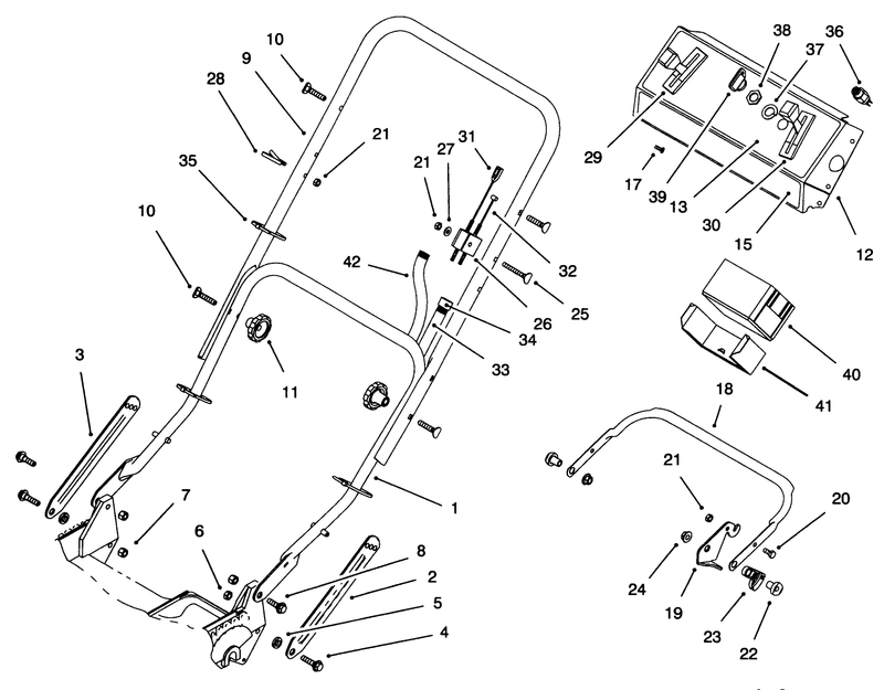 Handle Assembly model No 20473 Only