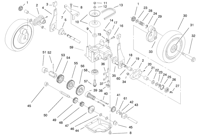 Gear Case Assembly