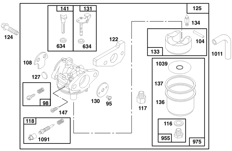 Engine Gts 150 model No 20475 Only