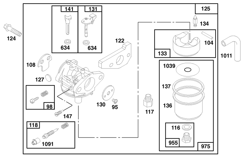 Engine Gts 150 model No 20476 Only