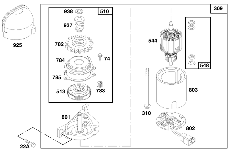 Engine Gts 150 model No 20476 Only