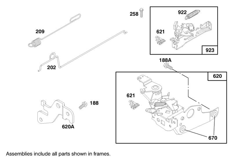Engine Briggs and Stratton Model 12h802 1758 A1