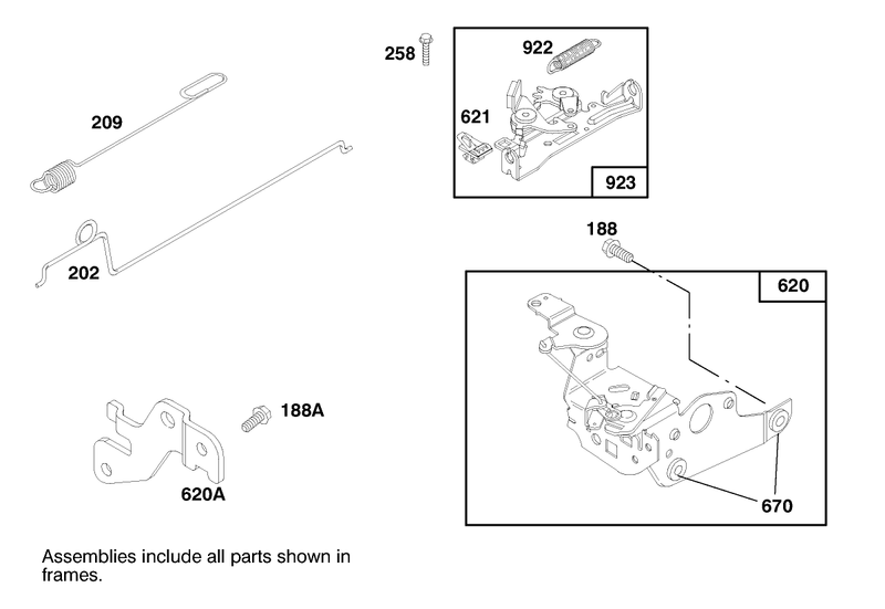 Engine Briggs and Stratton Model 12h802 0658 01