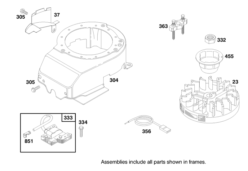 Engine Briggs and Stratton Model 12h802 0658 01