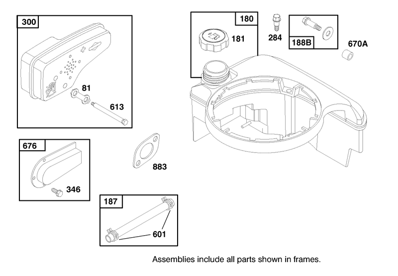 Engine Briggs and Stratton Model 12h802 0658 01