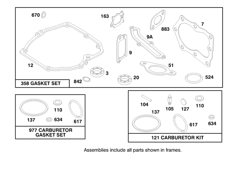 Engine Briggs and Stratton Model 12h802 0658 01