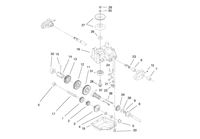 Gear Case Assembly