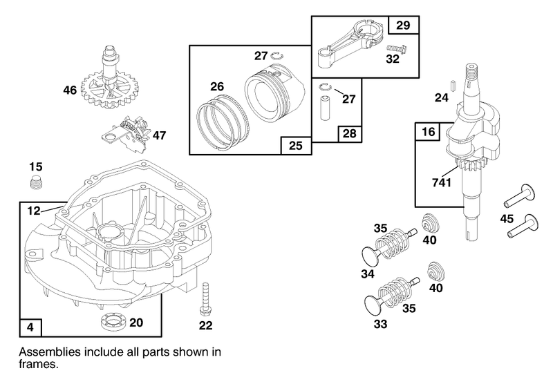 Engine Briggs and Stratton Model 12h807 0660 01