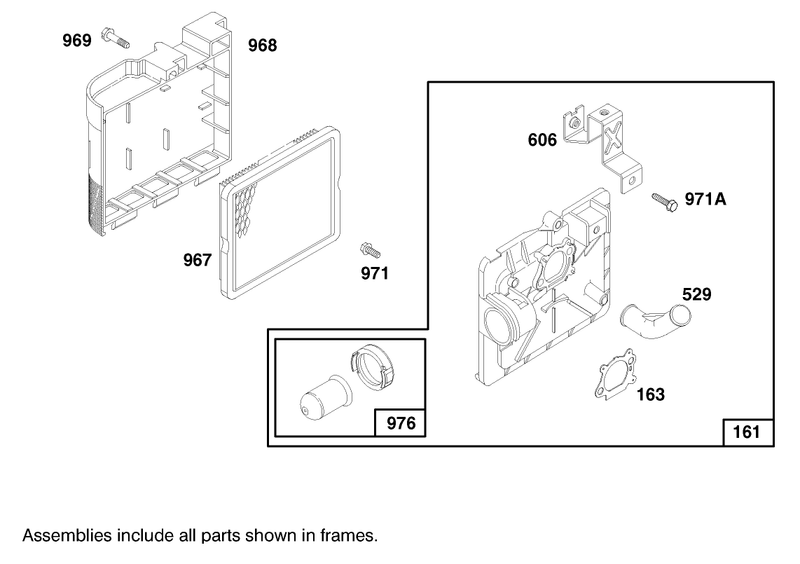 Engine Briggs and Stratton Model 12h807 0660 01