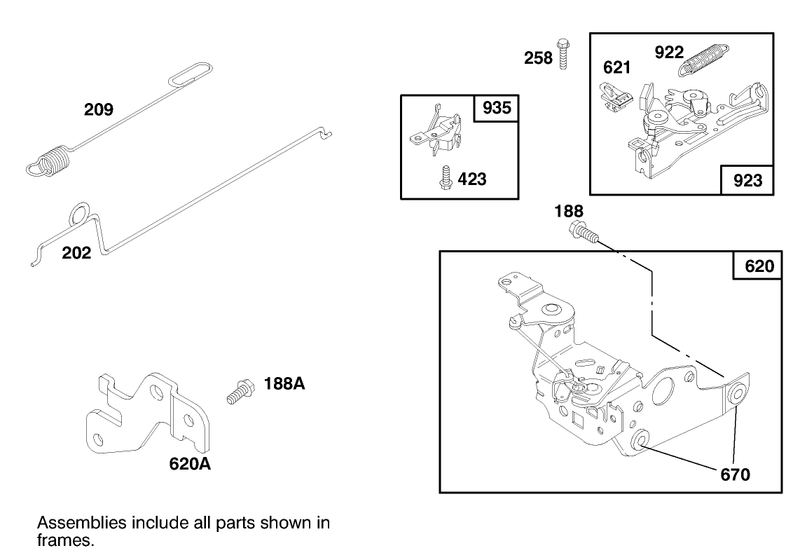 Engine Briggs and Stratton Model 12h807 0660 01